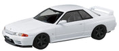 AOSHIMA 1/32 No.14-SP2 NISSAN R32 SKYLINE GT-R CUSTOM WHEEL CRYSTAL WHITE kit_1