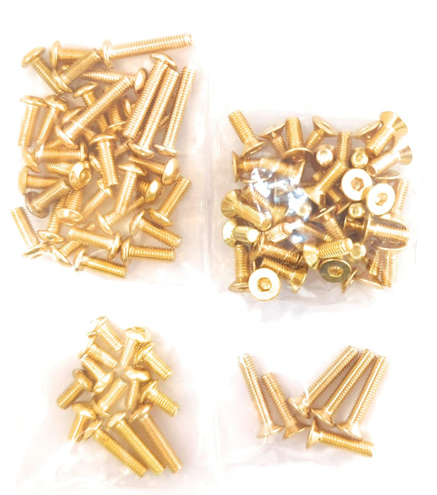Metal Garage Japan Original OVERDOSE GALM Stainless Steel Gold Vispt Set MGOD11_1