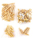 Metal Garage Japan Original OVERDOSE GALM Stainless Steel Gold Vispt Set MGOD11_1