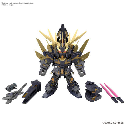 SD Gundam UC Unicorn Gundam 2 Banshee Destroy Banshee Norn Parts Kit ‎2588122_2