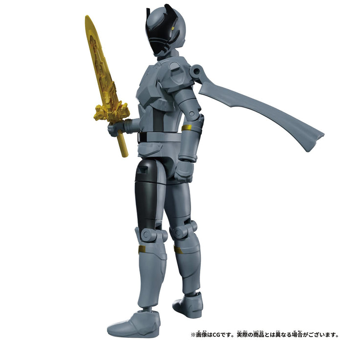 Ohsama Sentai KingOhger Action Hero Ohkuwagata Ohger Gray Action Figure BANDAI_2