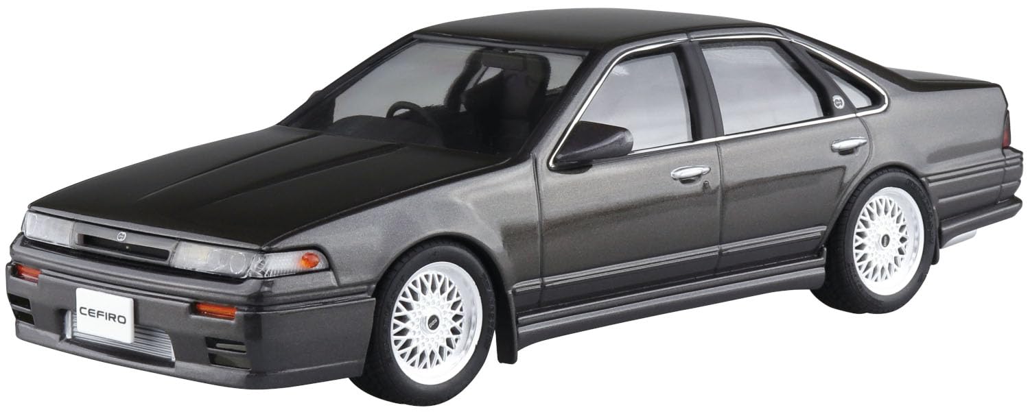 AOSHIMA 1/24 TUNED CAR No.82 NISSAN A31 CEFIRO 1991 AERO CUSTOM Model kit NEW_1