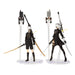 Square Enix Nier Automata 2b & 9s Plastic Model Kit Video Game Character NEW_1