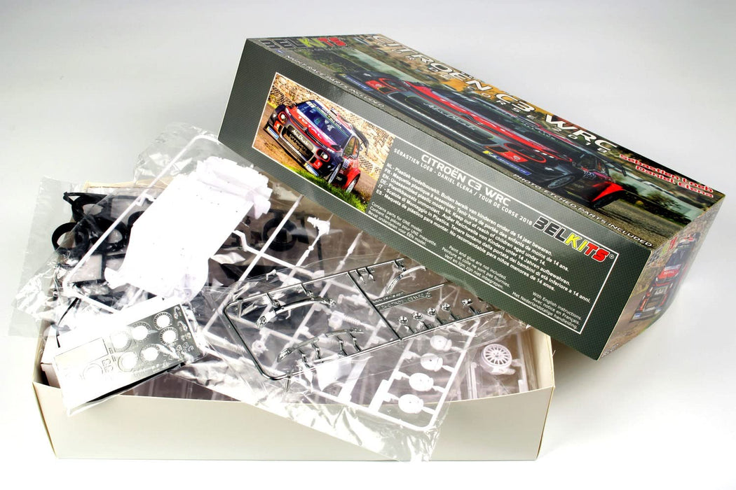 Platz Belkits 1/24 Citroen C3 WRC 2018 Tour de Corse Tarmac Model Kit BEL017 NEW_7