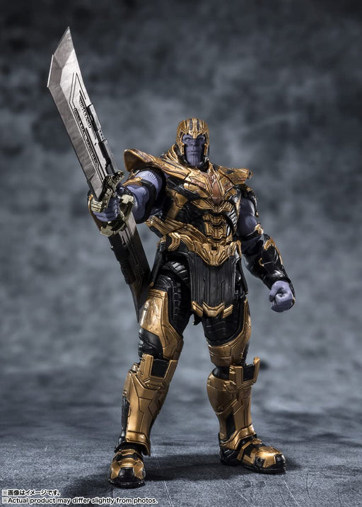 Avengers S.H.Figuarts Thanos FIVE YEARS LATER Action Figure MARVEL ‎BAS65552 NEW_2