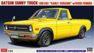 Hasegawa 1/24 Datsun Sunny Truck GB120 Early Model w/Overfenders Kit 20641 NEW_5