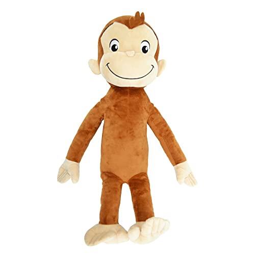 Yamani Curious George Plush Doll Large Size Nomal BIG 11405 H53xW13xD16.5cm NEW_1