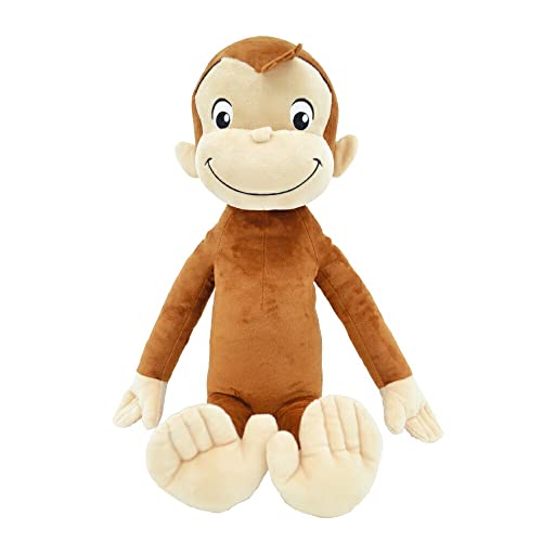 Yamani Curious George Plush Doll Large Size Nomal BIG 11405 H53xW13xD16.5cm NEW_2