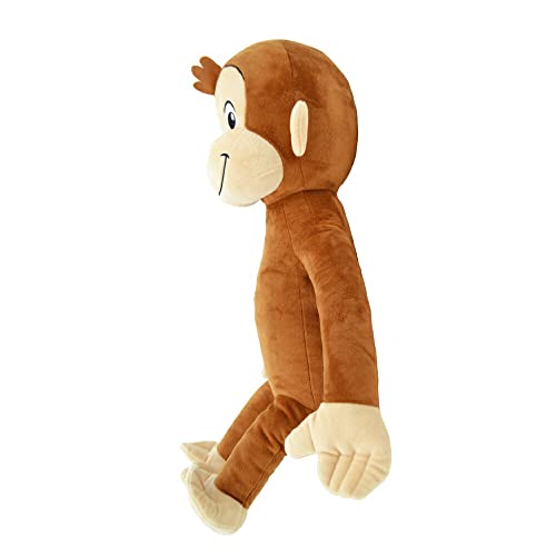 Yamani Curious George Plush Doll Large Size Nomal BIG 11405 H53xW13xD16.5cm NEW_4