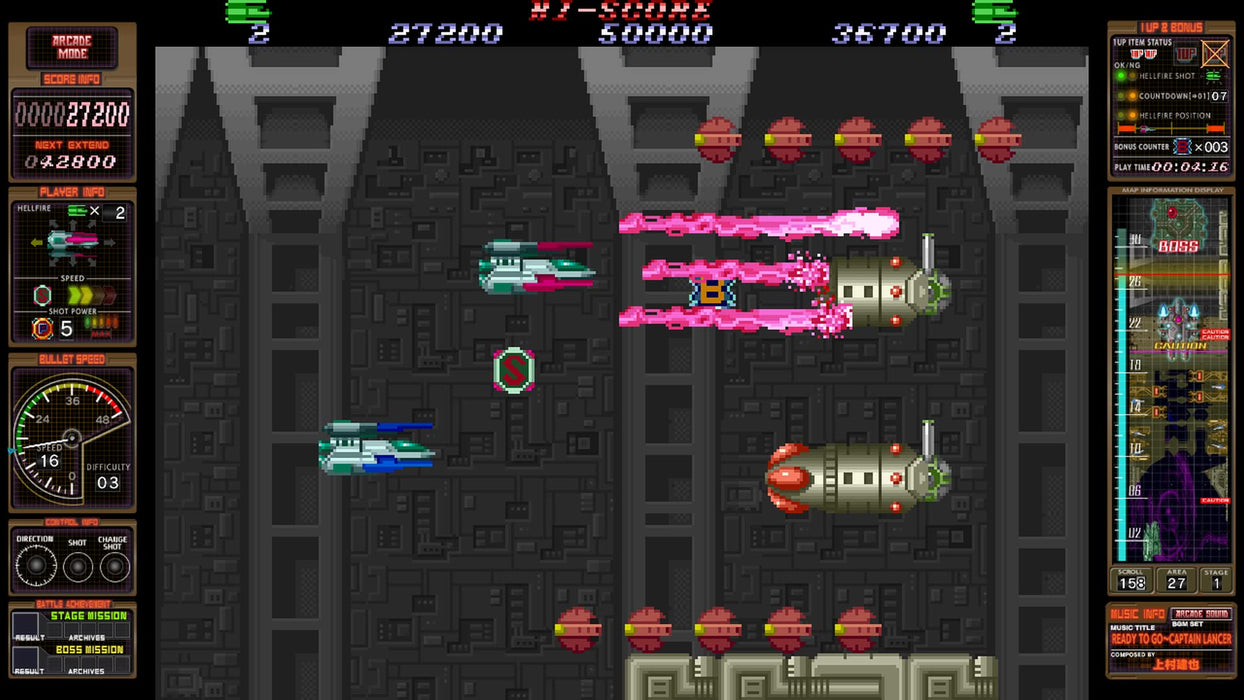 Switch Zero Fire TOAPLAN ARCADE GARAGE (Zero Wing, HELLFIRE) HAC-P-A734B(JPN)_4
