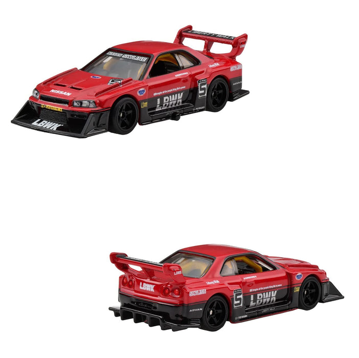 Mattel Hot Wheels HKF49 Nissan Skyline/LB-ER34 Super Silhouette Premium pack NEW_3