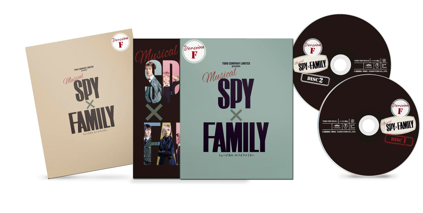 [DVD] Musical SPYxFAMILY Standard Edition Version F 2.5D Musical VSF-2312 NEW_1