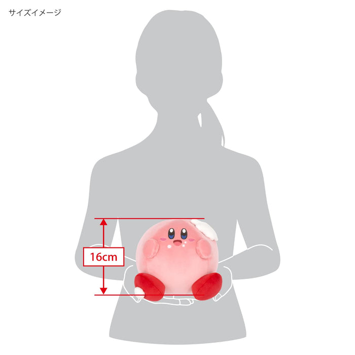 Kirby Gourmet Festival Mochi Mochi Plush Doll Sanei Boeki W16.5xD17xH15cm KGF-07_6