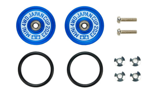 TAMIYA 95160-000 Mini 4WD 19mm Aluminum Ball-Race Roller Set J-Cup 2023 NEW_1