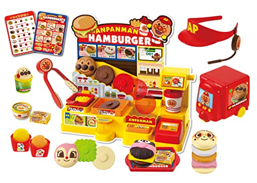 ANPANMAN HANBURGER SHOP DX Kids Toy SEGA FAVE with Sound Battery Powered NEW_1