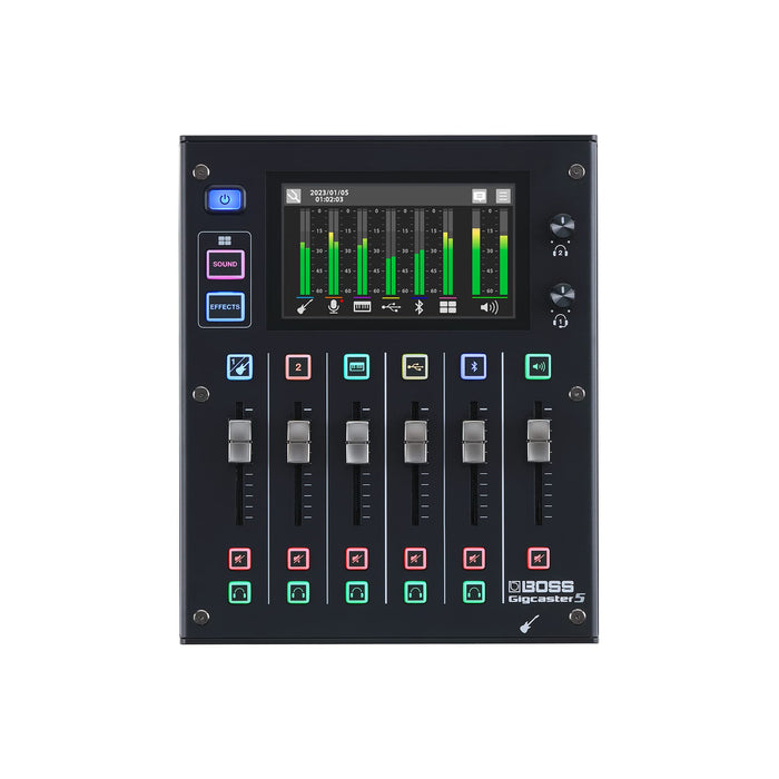 BOSS Gigcaster 5 GCS-5 Audio Streaming Mixer 5-Channel for live streaming NEW_1