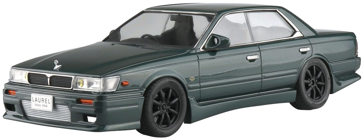 AOSHIMA 1/24 The Tuned Car No.83 Nissan HC33 Laurel 1991 Aerocaste Model kit NEW_1