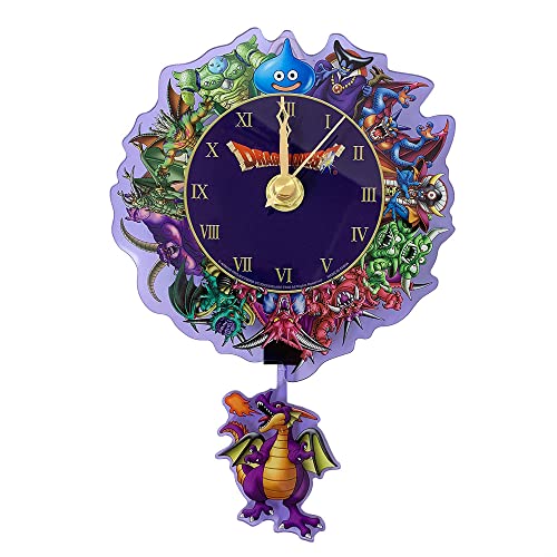The dragon king sways Dragon Quest AM Wall Clock 20cm Official Goods Square Enix_1