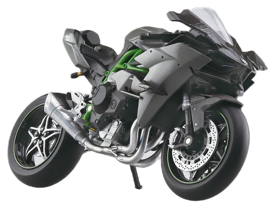 Aoshima Skynet 1/12 Finished Goods Bike KAWASAKI Ninja H2R '19 Diecast Toy NEW_1