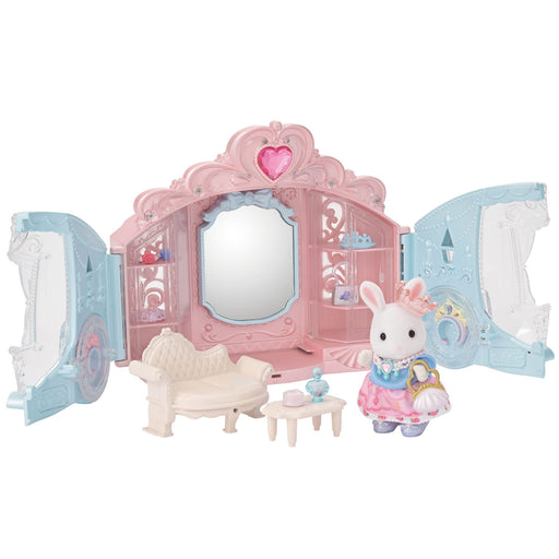 EPOCH Sylvanian Families Hair Salon Sparkling Carriage Stylish Room Set Fu-19_1