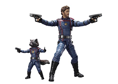 S.H.Figuarts Star Lord & Rocket Raccoon Figure Guardians of the Galaxy ‎BAS65000_1