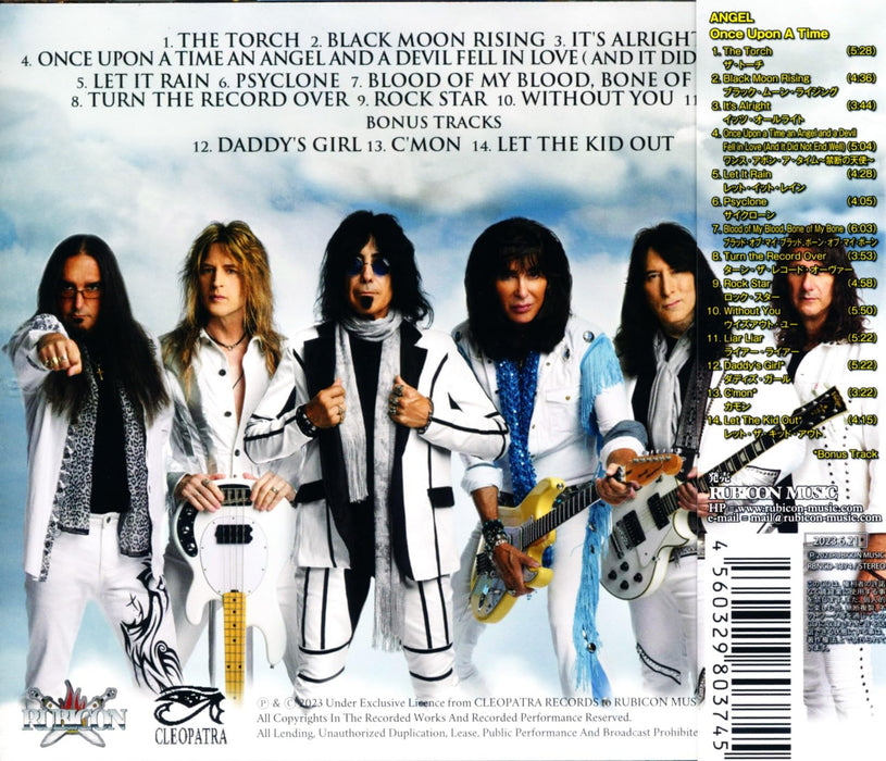 [CD] ONCE UPON A TIME WITH BONUS TRACKS ANGEL RBNCD-1374 American Hard Rock NEW_4
