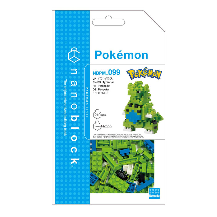 Kawada Pokemon Nanoblock Tyranitar 210 pcs Plastic Block Toy NBPM_099 NAN22747_4