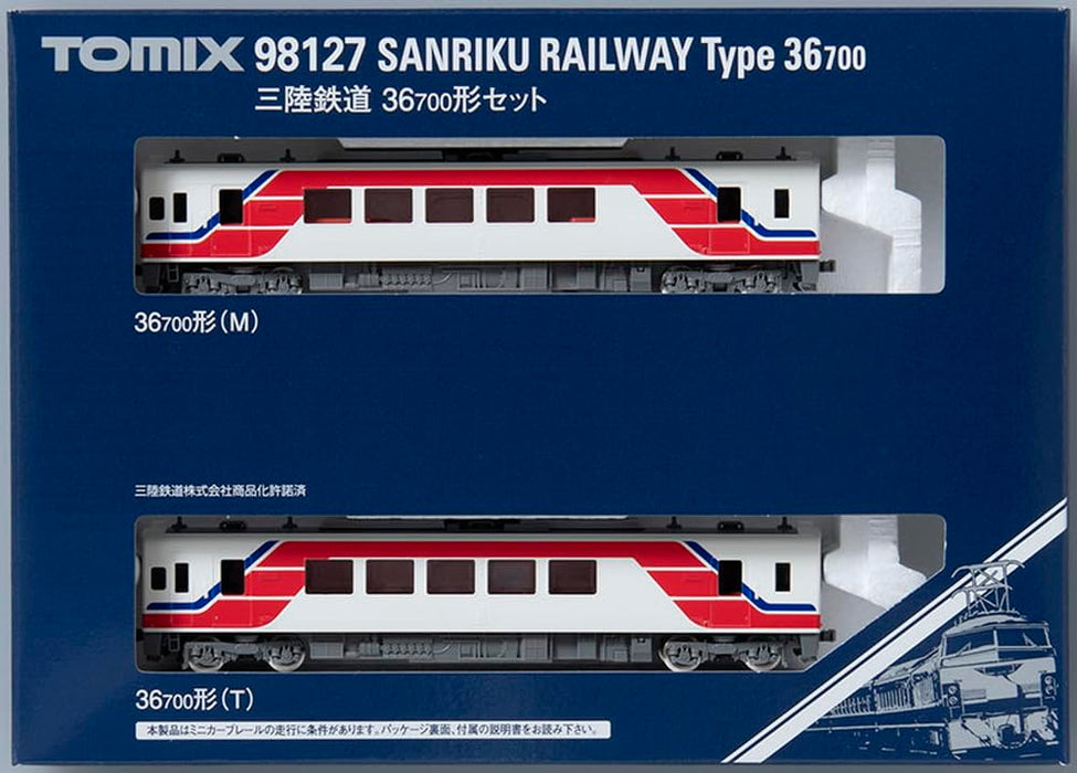 Tomix N gauge 98127 Sanriku Railway Type 36-700 Model Railroad Supplies NEW_4