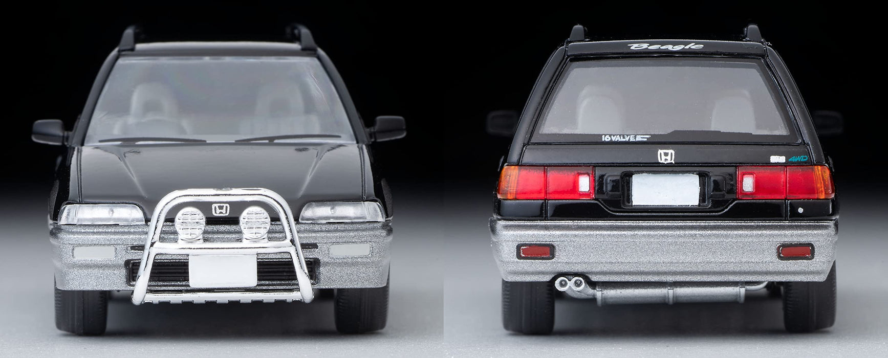 Tomytec Tomica LV-N293a Honda Civic Shuttle Beagle Black/Gray 94 Model ‎325000_4