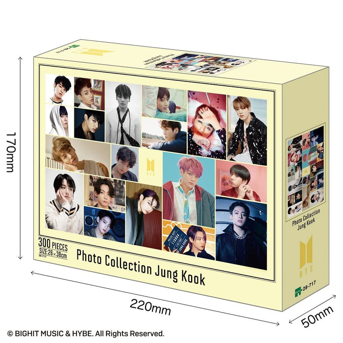 BTS Jung Kook Jigsaw Puzzle 300-Piece Photo Collection (26x38cm) 28-717 NEW_2