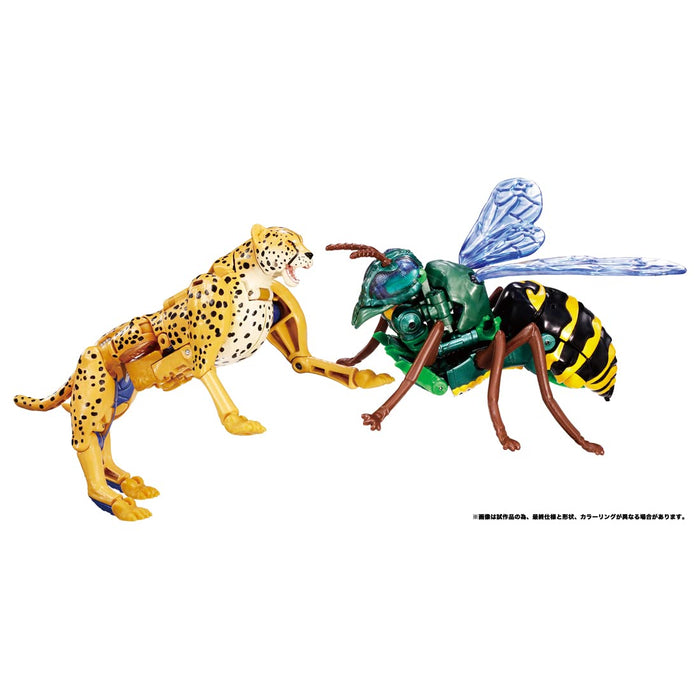TAKARA TOMY TRANSFORMERS BEAST WARS AGAIN BWVS-03 CHEETUS & WASPINATOR Figure_4