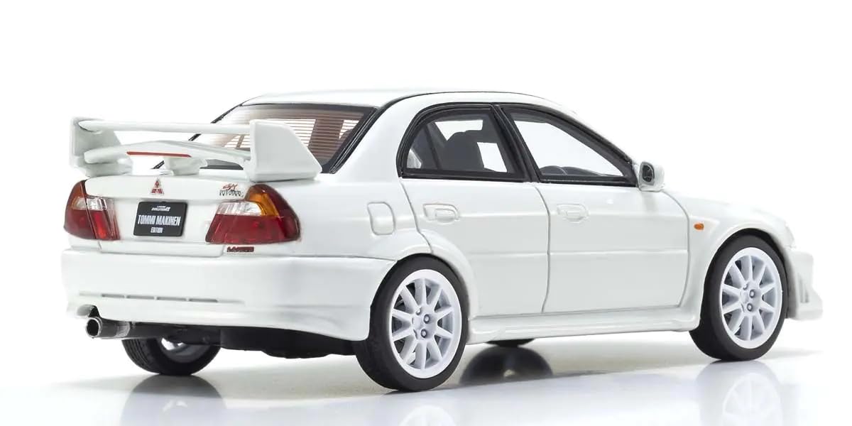 Kyosho Original KSR43116W 1/43 Mitsubishi Lancer Evolution VI TME White NEW_2