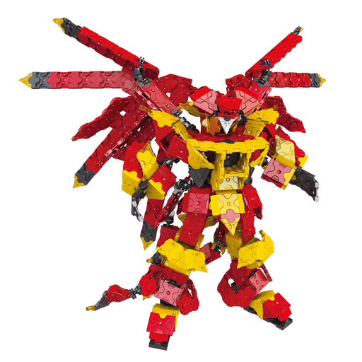 Yoshiritsu LaQ Master Suzaku Plastic Red & Yellow Joint Block Box ‎L008282 NEW_2