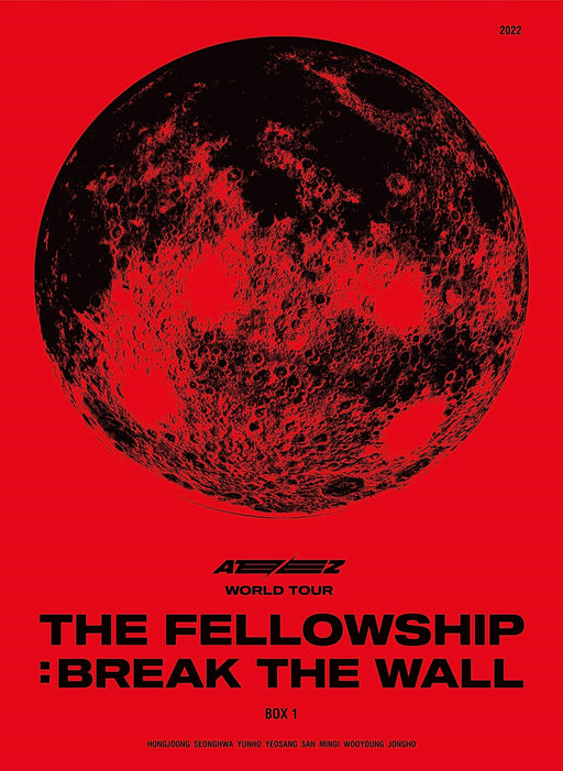 [DVD] ATEEZ WORLD TOUR THE FELLOWSHIP: BREAK THE WALL BOX 1 w/ Book COBA-7344_1