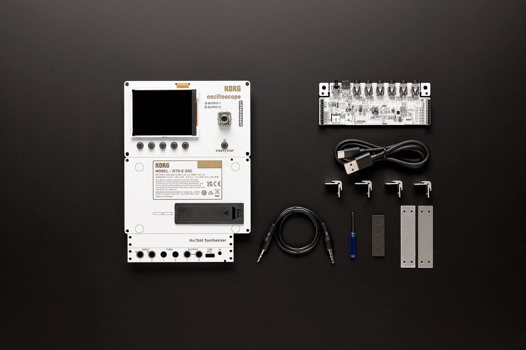 KORG Nu:Tekt NTS-2 oscilloscope kit No soldering required DIY Kit Multi Function_3