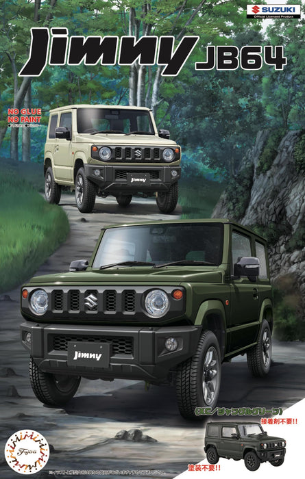 Fujimi 1/24 No.19 SUZUKI Jimny JB64 (XC/Jungle Green) Model Kit CarNX-19 NEW_4