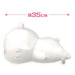 FuRyu Chiikawa Dararan Lying down Big Plush Doll 35cm Official Goods Prize NEW_4
