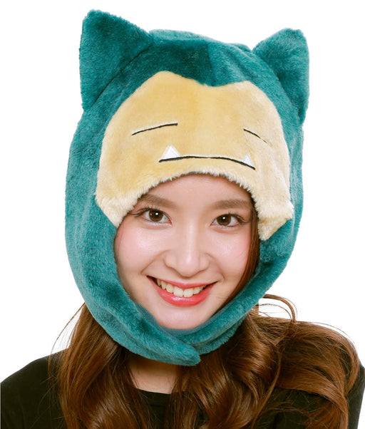 SAZAC Pokemon Cap Snorlax Cosplay Costume Polyester One Size TMY-239 Green NEW_1
