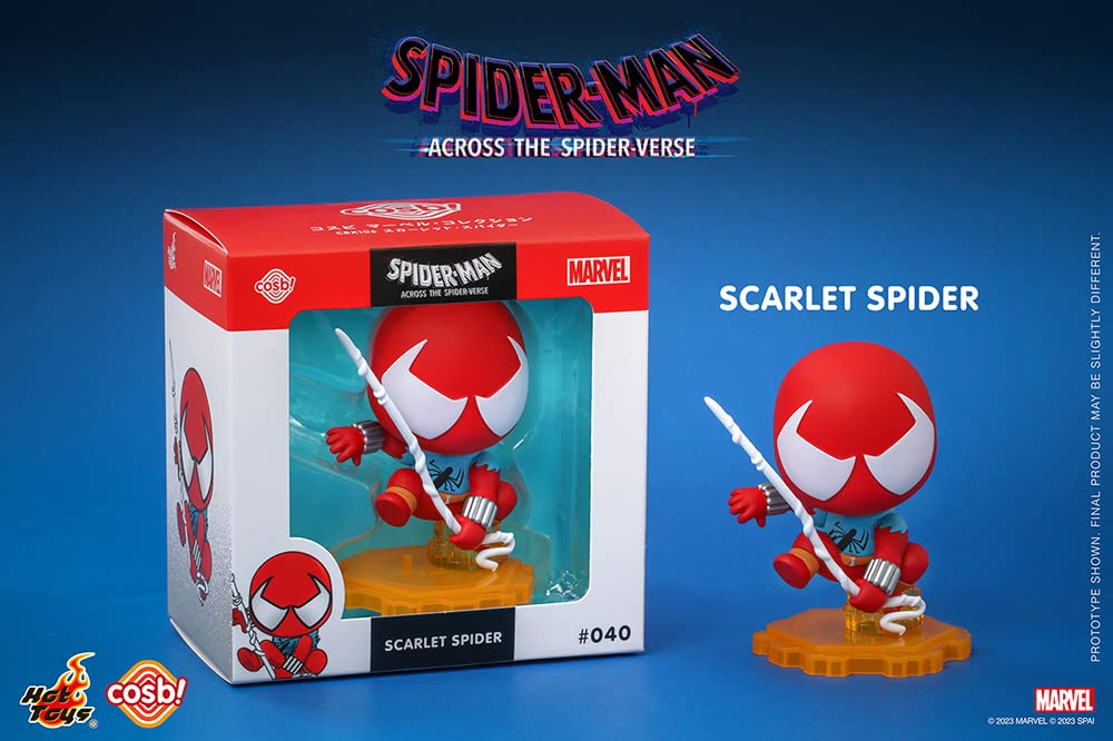Cosbi Marvel Collection Spider-Man Across the Spider-Verse Scarlet Spider Figure_3