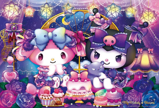 My Melody Kuromi Gothic My Room 300 Piece Jigsaw Puzzle Beverly 300-027 NEW_1
