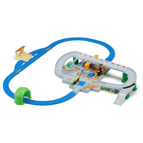 Plarail 5th Anniversary! Let's Play with Tomica! Railroad crossing DX Set NEW_1