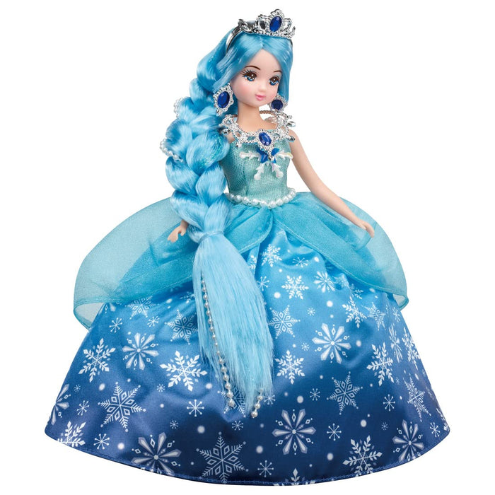 TAKARA TOMY LICCA Doll Fantasy Princess Pearl Snow Princess Maria Fashion Doll_6