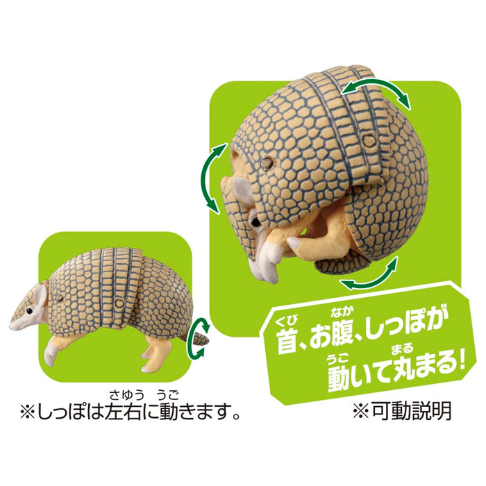TAKARA TOMY Ania AS-45 Armadillo (Mitsuobia Armadillo) Animal Action figure NEW_3
