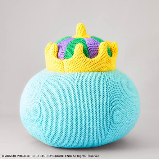 Dragon Quest Smile Slime King Slime Knit Plush Doll SQUARE ENIX Game Character_2
