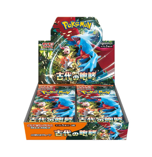 Pokemon Japanese Booster Box Ancient Roar (sv4K) Pokemon Japanese Booster Box Ancient Roar (sv4K)