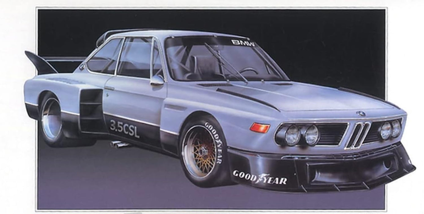 Micro Ace 1/24 scale OWNERS CLUB 1975 BMW 3.5CSL Plastic Model Kit No.08 NEW_1
