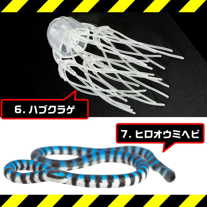 The Access 3D Illustrated Guide Dangerous Sea Creatures Figure PVC Multicolor_6