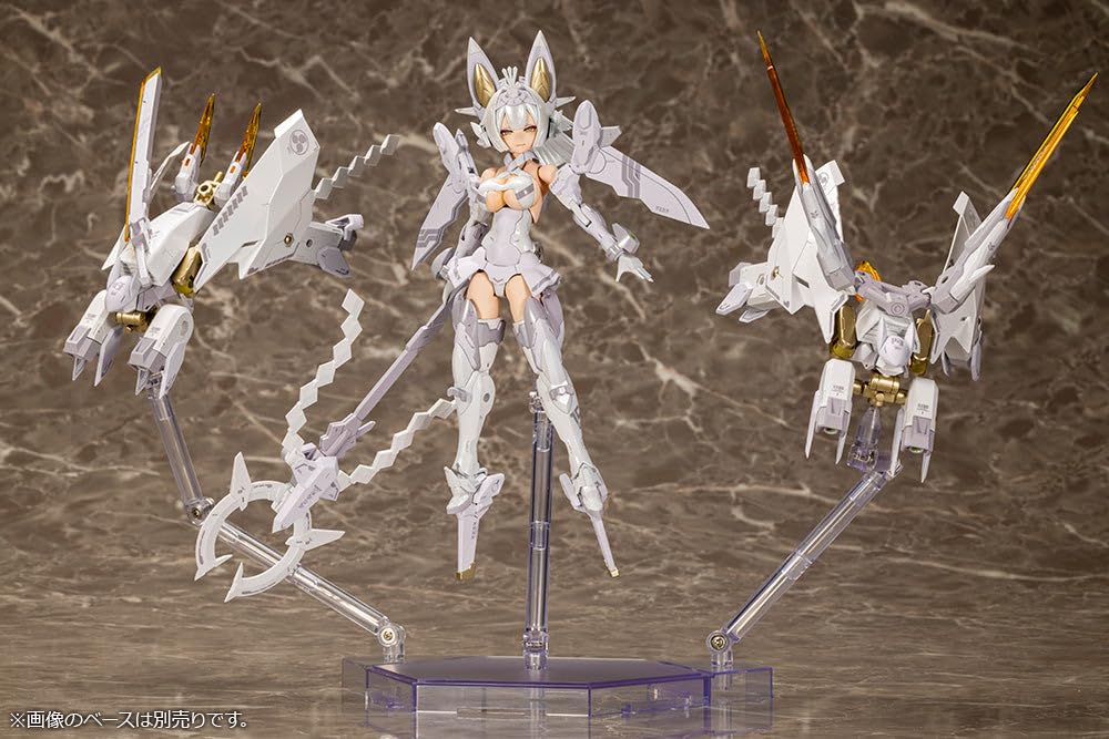 Megami Device Asura Tamamo no Mae Shiramenkinbo Model kit Kotobukiya KTOKP719_8