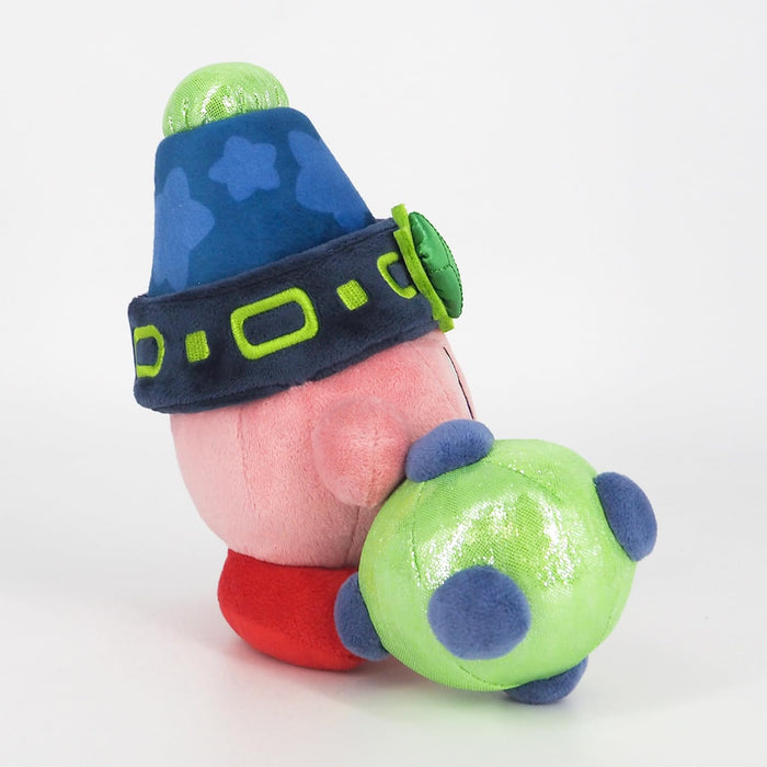 Sanei Boeki Kirby's Dream Land Discovery Chain Bomb Kirby Plush Doll H18cm NEW_5