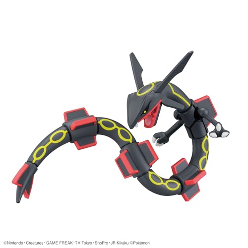 Bandai Spirits Pokemon PlamoCollection Select Series Shiny Rayquaza ‎2697221 NEW_3